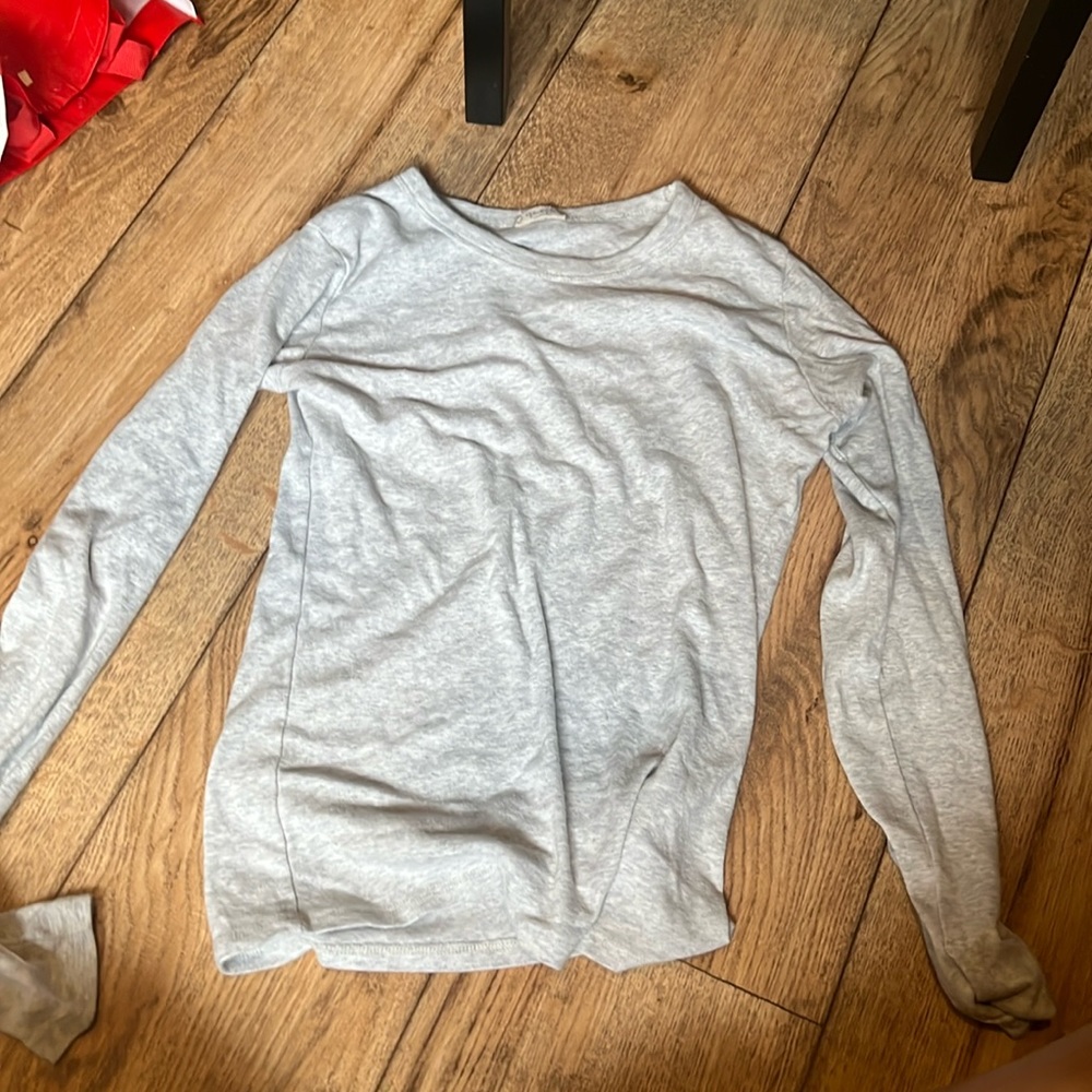 Grey brandy long sleeve